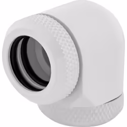 Corsair CX-9052020-WW, Fitting, Brass, White, 1/4", 90°, 1.4 cm