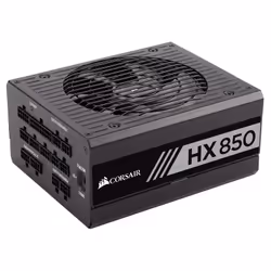 Corsair HX850, 850 W, 100 - 240 V, 47 - 63 Hz, 6 - 12 A, 850 W, 9.6 W