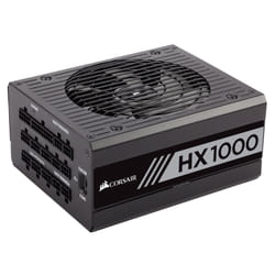 Corsair HX1000 power supply unit 1000 W 24-pin ATX Black