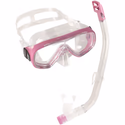 Cressi Ondina VIP SIL Junior Snorkeling Combo, Pink