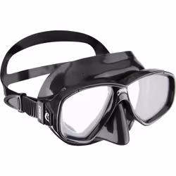 Perla & Mexico - Combo Set Dive/Snorkeling Mask & Snorkel, Adult Unisex, Clear/Black