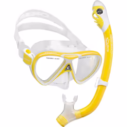 Cressi Pegaso & Iguana Dry  Yellow/White  One Size