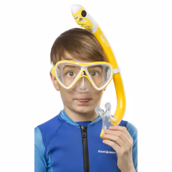 Cressi Pegaso & Iguana Dry  Yellow/White  One Size