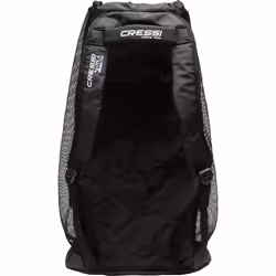 Cressi Heavy Duty Mesh Backpack 85 liters Capacity for Snorkeling  Water Sport Gear | Utila: designed in Italy  Black  One Size (UB937000)