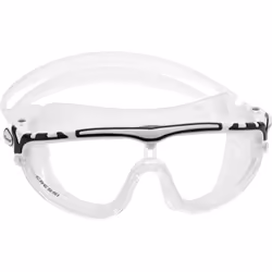 cressi Adult Wide View Swim Mask Skylight: made in Italy clearWhiteB