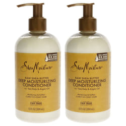 Shea Moisture Raw Shea Butter Restorative Conditioner - Pack of 2 For Unisex 13 oz Conditioner