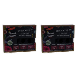 Palmers Natural Fusions Shine and Hydration DIY Cocktail Kit - Pack of 2 - 3 x 0.33 oz Jojoba Oil, Argan Oil, Avocado Oil