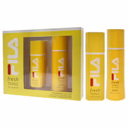Fila Fresh Yellow by Fila for Women - 2 Pc Gift Set 3.4oz EDP Spray, 8.4oz Body Spray