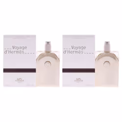 Hermes Voyage DHermes - Pack of 2 For Unisex 1.18 oz EDT Spray (Refillable)