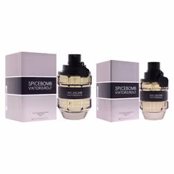 Viktor and Rolf Spicebomb Kit For Men 2 Pc Kit 3.04oz EDT Spray, 1.7 oz EDT Spray