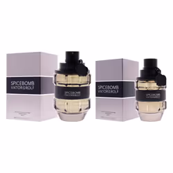 Viktor and Rolf Spicebomb Kit For Men 2 Pc Kit 3.04oz EDT Spray, 1.7 oz EDT Spray