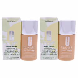 Clinique Even Better Makeup SPF 15 - WN 04 Bone - Pack of 2 for Women 1 oz Foundation