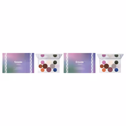 Crayola Crayola Eyeshadow Palette - Tropical - Pack of 2 for Women 0.63 oz Eye Shadow