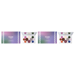 Crayola Crayola Eyeshadow Palette - Tropical - Pack of 2 for Women 0.63 oz Eye Shadow