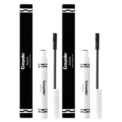 Crayola Crayola Mascara - Black - Pack of 2 for Women 0.25 oz Mascara