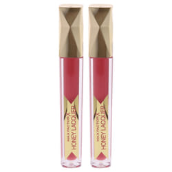 Max Factor Color Elixir Honey Lip Lacquer - 20 Indulgent Coral - Pack of 2 for Women 0.12 oz Lipstick