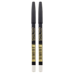Max Factor Kohl Kajal Liner Automatic Pencil - 010 White - Pack of 2 for Women 0.01 oz Eyeliner