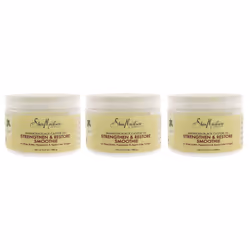 Jamaican Black Castor Oil Strengthen and Restore Smoothie Cream by Shea Moisture for Unisex - 12 oz Cream - Pack of 3