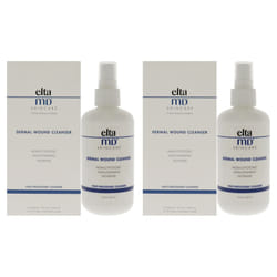 EltaMD Dermal Wound Cleanser - Pack of 2 For Unisex 8 oz Cleanser