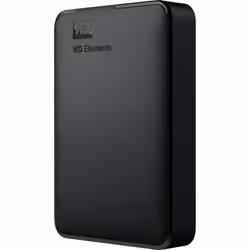 WD 4TB Elements Portable USB 3.0 External Hard Drive - Black