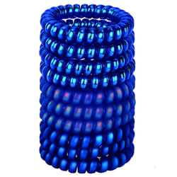 JessLab Spiral Hair Ties  10 Pcs Traceless Phone Cord Hair Ties Plasti