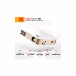 Kodak LUMA 350 film projector 150 ANSI lumens 854 x 480 pixels Gold, White - Additional view 3