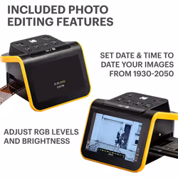 KODAK SLIDE N SCAN Film and Slide Scanner with Large 5â LCD Screen, Convert Color & B&W Negatives & Slides 35mm, 126, 110 Film Negatives & Slides to - Additional view 4