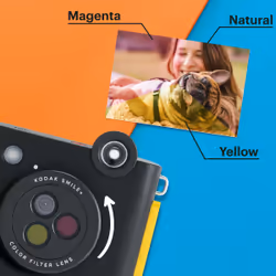 Kodak Smile+ 50.8 x 76.2 mm Black, Yellow - Additional view 6