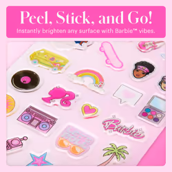 Kodak x Barbie Colorful & Decorative Barbie-Themed Sticker Sets - 50+ Iconic Barbie Stickers for Decorating Your Zink Camera  Printer  Scrapbook  Jour