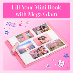 Kodak x Barbie 96-pocket Photo Album for Barbie Instant 2x3  ZINK Zero Ink Photo Paper