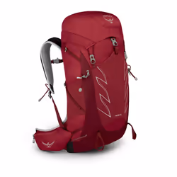 Osprey Talon 33, Frameless, Top, Hiking, Mountaineering, Long trip, Short trip, Red, Male, Nylon