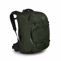 Osprey Farpoint 55L Mens Travel Backpack gopher green One Size