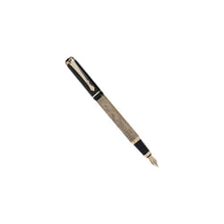 Luxury Chinese House Calligraphy Fountain Pen GreenBronze