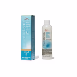 ) Wella Color Charm 1N Black Demi â Permanent Haircolor - 1N + Activating Lotion (7.8oz