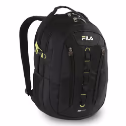 Fila Vertex Tablet and Laptop Backpack Black/NEON One Size