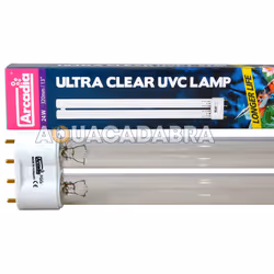 ARCADIA UV BULB GENUINE UVC LAMP FILTER TUBE SPARE ULTRA VIOLET CLEAR FISH POND - Arcadia 24W PLL UV Bulb