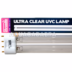 ARCADIA UV BULB GENUINE UVC LAMP FILTER TUBE SPARE ULTRA VIOLET CLEAR FISH POND - Arcadia 55W PLL UV Bulb