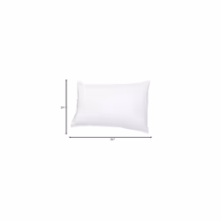Amazon Basics Queen Pillowcase with Zipper  100% Cotton Hypoallergenic  Pillow Protector  White (31 x 21 Inches)  Pillows Not Included