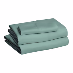 Amazon Basics Lightweight Super Soft Easy Care Microfiber 3-Piece Bed Sheet Set with 14-Inch Deep Pockets Twin XL Emerald Green Solid
