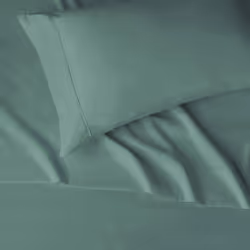Amazon Basics Lightweight Super Soft Easy Care Microfiber 3-Piece Bed Sheet Set with 14-Inch Deep Pockets Twin XL Emerald Green Solid
