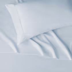 Amazon Basics Lightweight Super Soft Easy Care Microfiber 3-Piece Bed Sheet Set with 14-Inch Deep Pockets  Twin XL  Light Blue  Solid