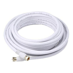 Monoprice 4060 coaxial cable 7.62 m F White