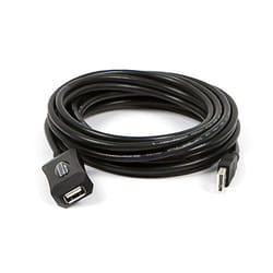 Monoprice USB 2.0 M/F, 5m USB cable USB A Black