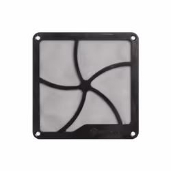 Silverstone FF141, ABS synthetics, Black, 14 cm, 140 mm, 3 mm, 140 mm