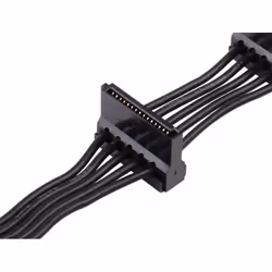 Silverstone CP06 SATA cable Black - Additional view 4
