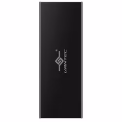 Vantec NST-M2STS3-BK, SSD enclosure, M.2, M.2, USB connectivity, Black