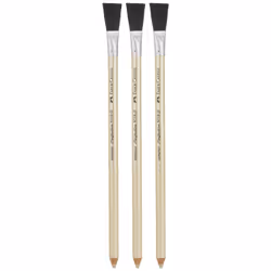 Faber-Castell Faber Castell Perfection Eraser Pencil With Brush (3-Pack)
