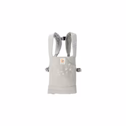 Baby Doll Carrier, Toddler Backpack for Dolls & Cuddly Toy for Children (1 -3 yrs), 100% Cotton, Galaxy Grey