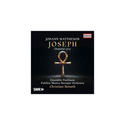 Johann Mattheson  Johann Mattheson Joseph Oratorio 1727 CD (2022) NEW
