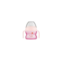 MAM Starter Cup 1 Count  MAM Polypropylene  Sippy Cup  Drinking Cup with Extra-Soft Spill-Free Spout and Non-Slip Handles  for Girls 4+ Months  Five O